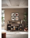 Buffet 4 portes, 1 tiroir Ischia Mercure - 207x88x43cm
