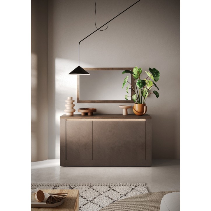 Buffet 3 portes Ischia Mercure - 160x88x43cm