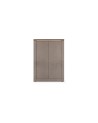 Vitrine 2 portes Ischia Mercure - 114x160x43cm