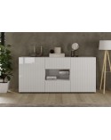 Buffet Rio blanc - 2 portes, 2 tiroirs - 181 x 84 x 42cm
