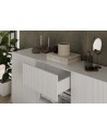 Buffet Rio blanc - 2 portes, 2 tiroirs - 181 x 84 x 42cm