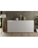 Buffet Rio blanc 3 portes - 181 x 42 x 84 cm