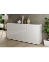 Buffet Rio blanc 3 portes - 181 x 42 x 84 cm