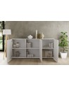 Buffet Rio blanc 3 portes - 181 x 42 x 84 cm