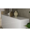 Buffet Rio blanc 3 portes - 181 x 42 x 84 cm