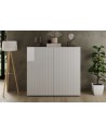Buffet Rio blanc 2 portes - 121 x 42 x 111cm