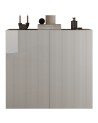 Buffet Rio blanc 2 portes - 121 x 42 x 111cm