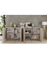 Buffet Rio cashmere - 4 portes - 241 x 42 x 84 cm