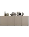 Buffet Rio cashmere - 4 portes - 241 x 42 x 84 cm