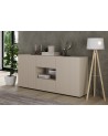 Buffet Rio cashmere 2 portes, 2 tiroirs - 181 x 84 x 42 cm
