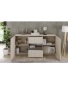 Buffet Rio cashmere 2 portes, 2 tiroirs - 181 x 84 x 42 cm