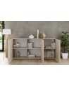 Buffet Rio cashmere 3 portes - 181 x 42 x 84 cm