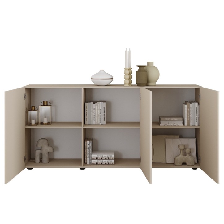 Buffet Rio cashmere 3 portes - 181 x 42 x 84 cm