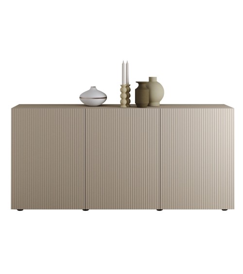Buffet Rio cashmere 3 portes - 181 x 42 x 84 cm