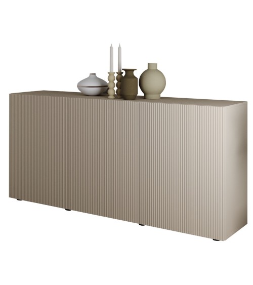 Buffet Rio cashmere 3 portes - 181 x 42 x 84 cm
