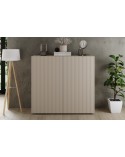 Buffet Rio cashmere 2 portes - 121 x 42 x 111 cm