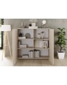 Buffet Rio cashmere 2 portes - 121 x 42 x 111 cm