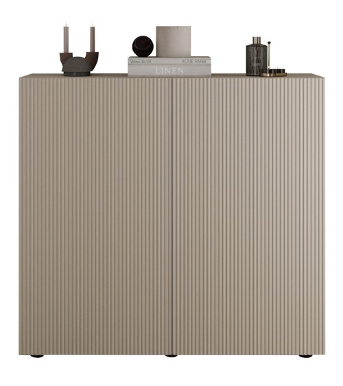 Buffet Rio cashmere 2 portes - 121 x 42 x 111 cm