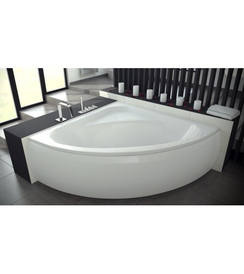 Baignoire d'angle VENEZIA 148x148 cm avec tablier