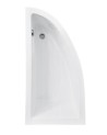 Baignoire d'angle ORIEGA 150 cm gauche avec tablier