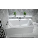 Baignoire angle gauche ZIANIGI avec tablier