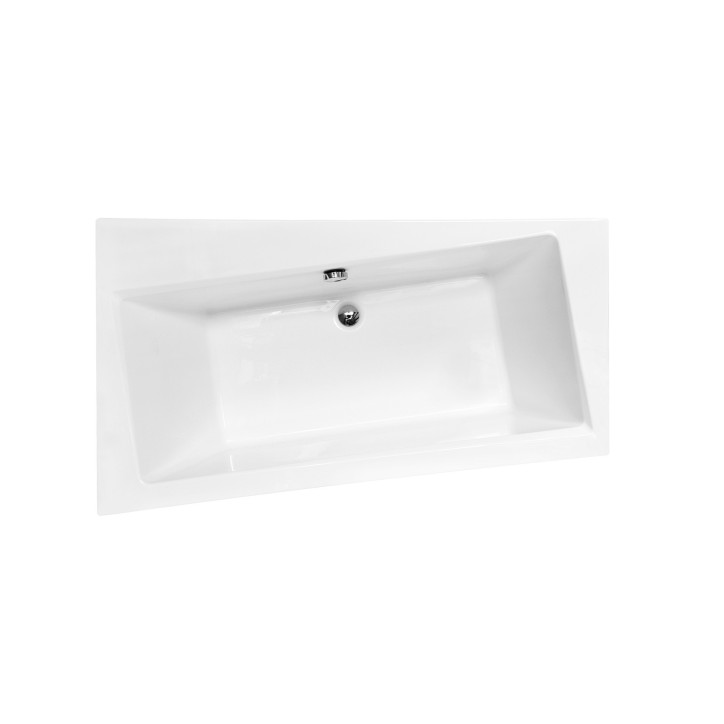 Baignoire angle gauche ZIANIGI avec tablier