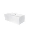 Baignoire angle gauche ZIANIGI avec tablier