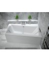 Baignoire angle droit ZIANIGI avec tablier