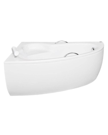 Baignoire d'angle NATALIA GAUCHE avec tablier