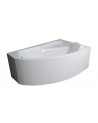 Baignoire d'angle droite RIMA 130/140/150/160/170 cm avec tablier
