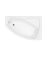 Baignoire d'angle droite RIMA 130/140/150/160/170 cm avec tablier
