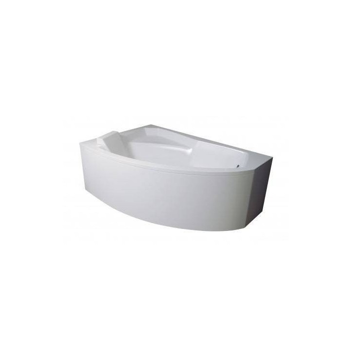 Baignoire d'angle gauche RIMA 130/140/150/160/170 cm avec tablier