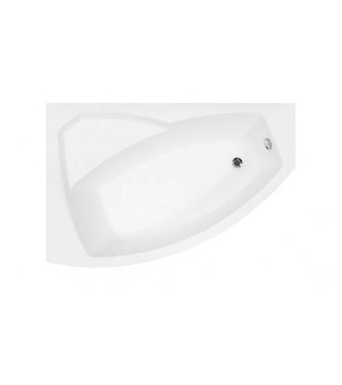 Baignoire d'angle gauche RIMA 130/140/150/160/170 cm avec tablier