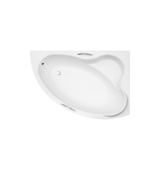 Baignoire d'angle ORIEGO MAXI 140x90 cm droite avec tablier