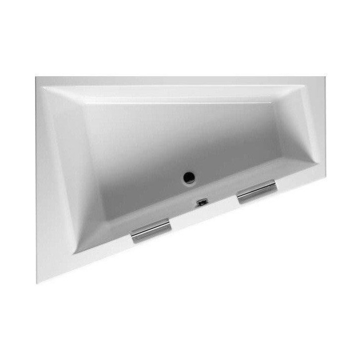 Baignoire d'angle DOPPIO 180x130 cm version Droite