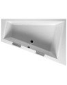 Baignoire d'angle DOPPIO 180x130 cm version gauche