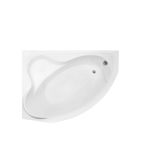 Baignoire d'angle DELFINA 166 X107CM gauche avec tablier