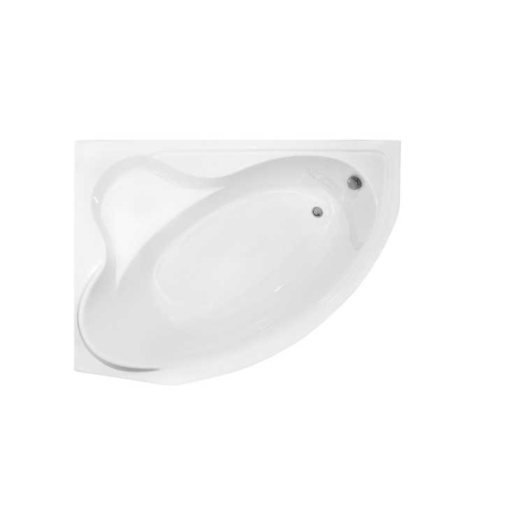 Baignoire d'angle DELFINA 166 X107CM gauche avec tablier