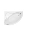 Baignoire d'angle DELFINA 166 X107CM gauche avec tablier