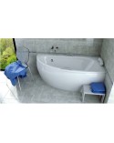 Baignoire d'angle MARINA angle DROIT avec tablier