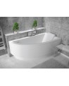 Baignoire d'angle ORIEGA 140 cm droite avec tablier