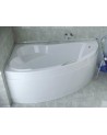 Baignoire d'angle ORIEGO MAXI 140x90 cm gauche avec tablier