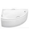 Baignoire d'angle ORIEGO MAXI 140x90 cm gauche avec tablier