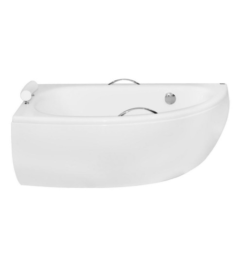 Baignoire d'angle MARINA angle GAUCHE avec tablier