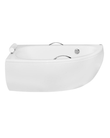 Baignoire d'angle MARINA angle GAUCHE avec tablier