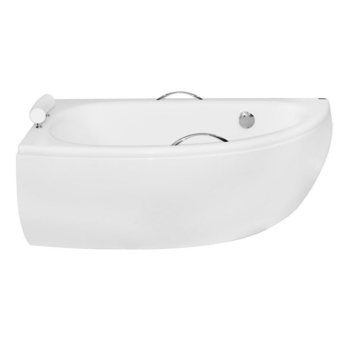 Baignoire d'angle MARINA angle GAUCHE avec tablier
