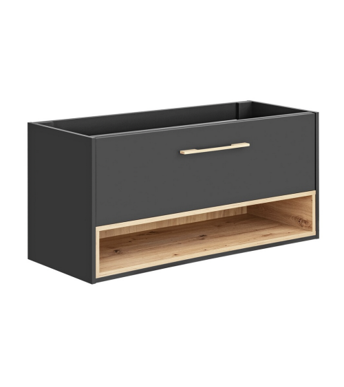 Ensemble de salle de bain Borneo Cosmos - 2 vasques, 1 colonne