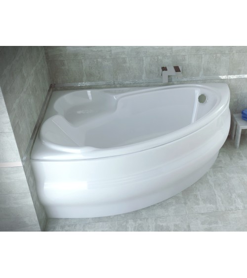 Baignoire d'angle NOVA 140/155/170cm Gauche avec tablier