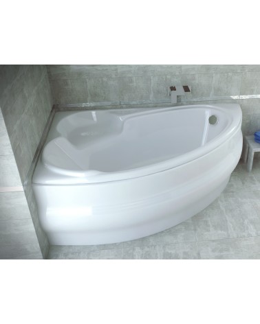 Baignoire d'angle NOVA 140/155/170cm Gauche avec tablier