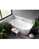 Baignoire ZOYA angle gauche 150x75 cm/170x80 cm